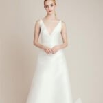 Glitter Floral and Tulle Layered Wedding Dress